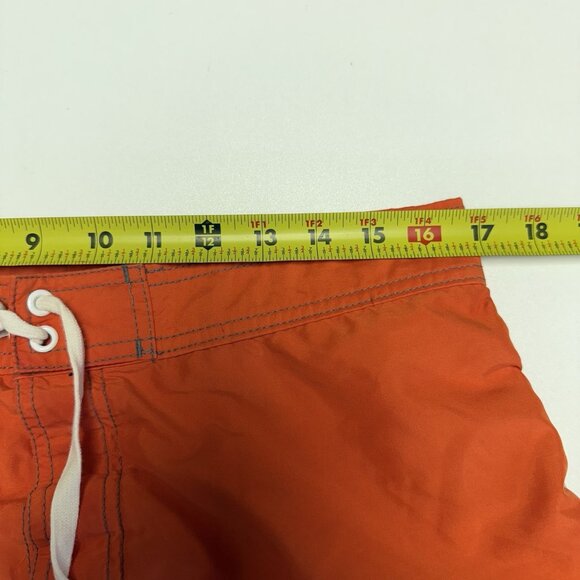 Vintage Gotcha Swim Trunks Shorts Mens 34 Orange Y2K 90s - Picture 12 of 16